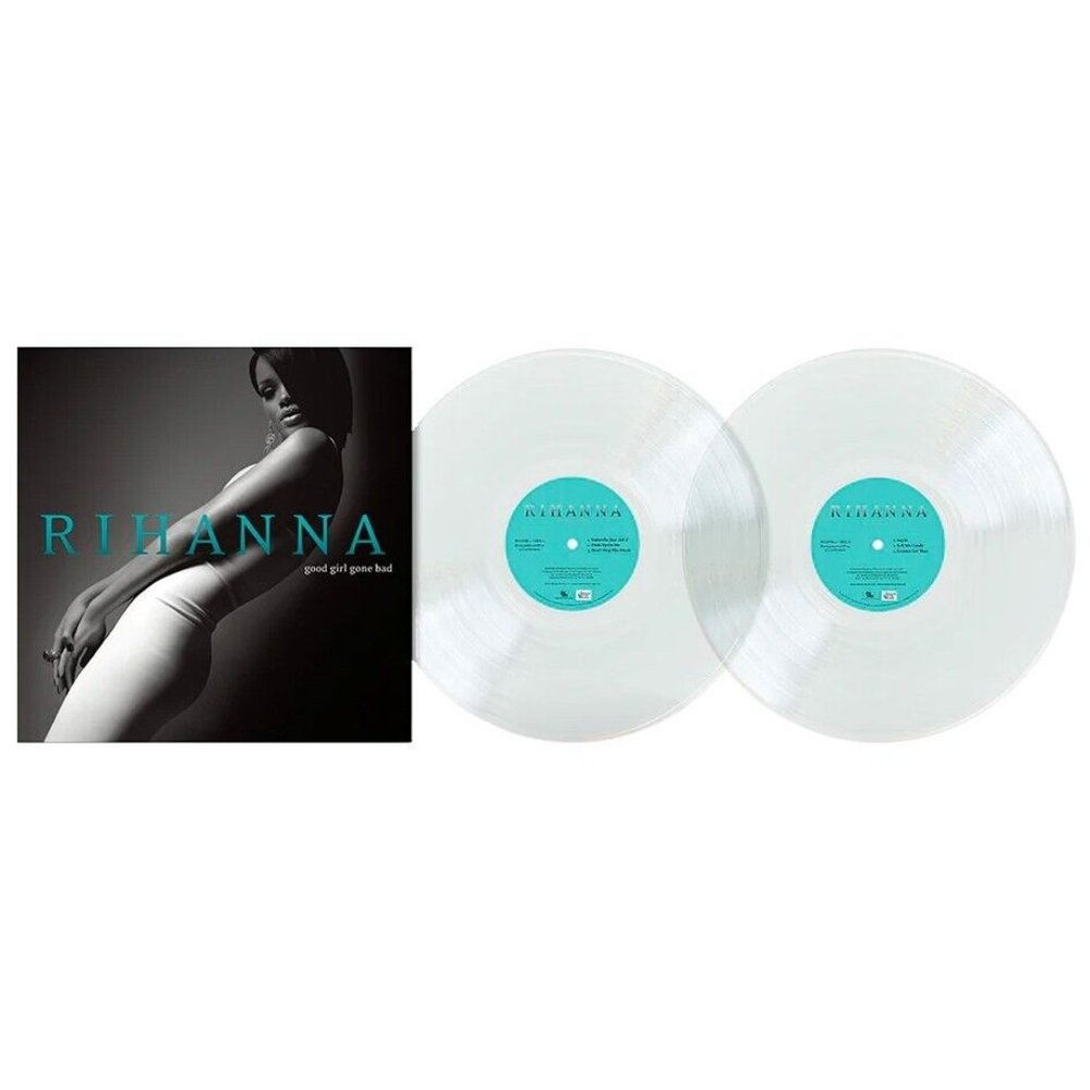 Rihanna Good Girl Gone Bad 2-LP ~ Ltd Ed Colored Vinyl (Clear) ~ New/Sealed!